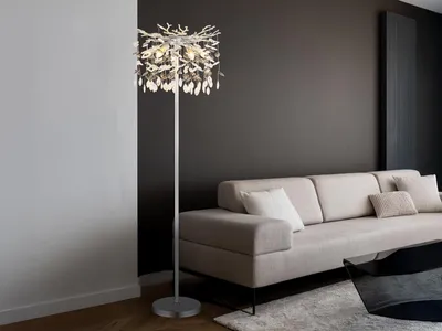 Produktbild von GLOBO 64138SS, Glas, Metall, IP20, II, E14, 40 W, 230 V