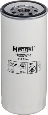 Immagine prodotto di Filtro olio avvitabile da 261 mm HENGST FILTER, compatibile, tra gli altri, con VOLVO FM