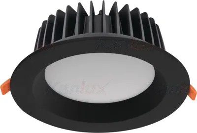 Immagine prodotto di Plafoniera LED nera a incasso Kanlux TIBERI 35673