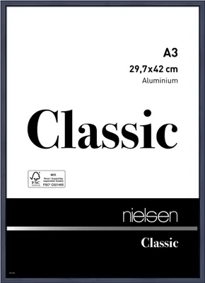 Produktbild von nielsen Aluminium Bilderrahmen Classic, 29,7x42 cm (A3), Blu