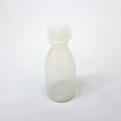 Produktbild von Dönges PVC-Flasche mit Deckel, weiß, 50 ml (Kunststoffflasche Flasche)