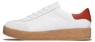Productafbeelding van FitFlop Rally T-Toe leren sneaker
