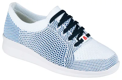 Produktbild von EILA 05152-332 elastische medizinische Schuhe für Damen, weiß und blau, Berkemann, Größen 1: 40 und 2/3 (7)