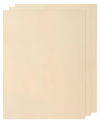 Obrázok produktu pre Sada 3 kusov nespracovaných drevených dosiek, rozmer 200 x 150 x 1,5 mm