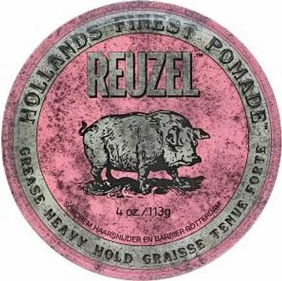 Zdjęcie produktu dla Reuzel Bardzo mocno utrwalająca pomada na bazie wosków i olejków Pink, 113g