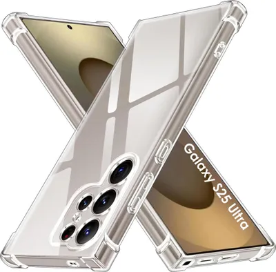 Immagine prodotto di Custodia per Samsung Galaxy S25 ULTRA - Custodia trasparente antiurto per telefoni cellulari Custodia protettiva antigraffio ultra sottile Phonillico