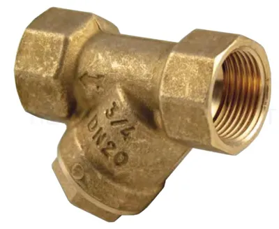 Immagine prodotto di Filtro A Y Femmina/Femmina In Ottone Giallo Tiemme 1"1/2 Dn40 - Pn20