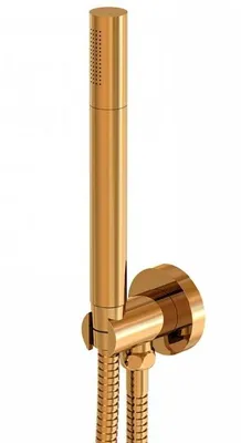 Produktbild von Steinberg Serie 100 Handbrausengarnitur mit integriertem Brauseanschlussbogen, Stabhandbrause, 1001670RG