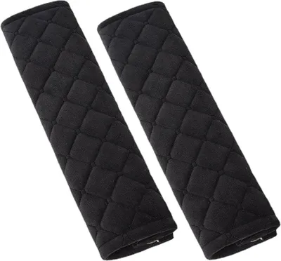 Obrázok produktu pre Odnímateľná mäkká podložka na ramená bezpečnostného pásu auta - pohodlné cestovanie pre deti a dospelých Podložka na bezpečnostný pás pre dieťa