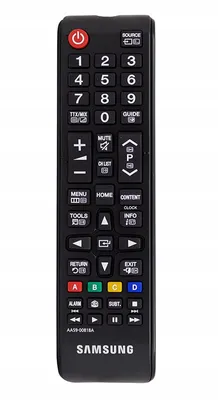 Produktbild von Originale Ersatz TV Fernbedienung AA59-00818A passend für Samsung TV | Kompatibelm mit HG22EA470UW, HG26AA470PR, HG26AA470PW, HG26AA475RW, HG26EA470PW, HG26EA475RW, HG26EA476RS, HG28AB670BW, HG28EB460BW, HG28EB670BW