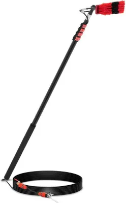 Image de Brosse télescopique pour le nettoyage du riz - 175 à 720 cm - Longueur de la brosse : 35 cm