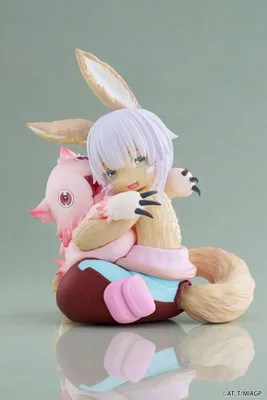 Zdjęcie produktu dla Abyss: The Golden City of Scorching Sun Statuetka PVC na biurko Urocza figurka Nanachi & Mitty Reissue 13 cm