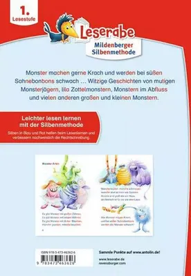 Produktbild von Leserabe mit Mildenberger Silbenmethode - Monstergeschichten