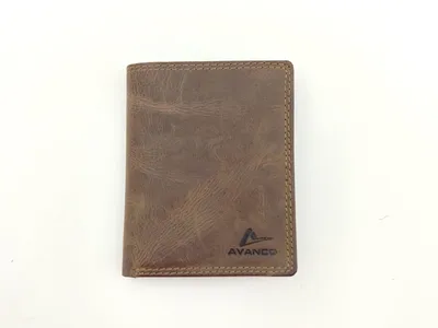 Produktbild von Klassische Herrenbörse Leder braun – rustikales Design mit Kartenfächern