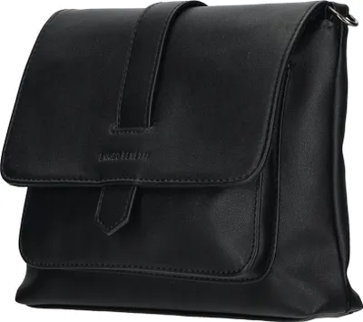 Produktbild von Kleine Damen Tasche Schultertasche Umhängetasche Crossover Bag Leder Optik Handtasche Schwarz