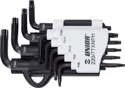 Immagine prodotto di Set di chiavi a Esagono Unior 220 7txn ph tx9-40