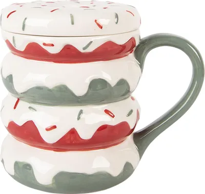 Image de Clayre & Eef Tasse 450 ml Blanc Céramique