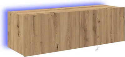 Obrázok produktu pre vidaXL TV nástenná skrinka Artisan dub 100 x 35 x 31 cm materiál na báze dreva