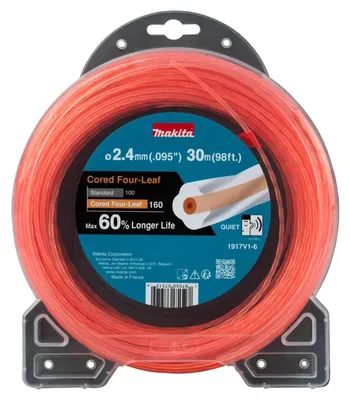 Produktbild von Makita Mähfaden Cored Four-Leaf 2,4mm x 30m - 1917V1-6