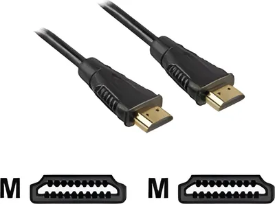 Immagine prodotto di Sharkoon 4044951008995 Sharkoon Kabel HDMI -> HDMI ST/ST 5m schwarz