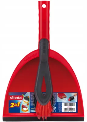 Produktbild von Vileda 2-in-1 Kehrschaufel mit Besen