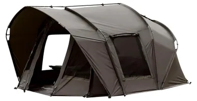 Produktbild von Angelzelt Fort Knox Air 2,5 Mann 2.0 Bivvy – Wasserdichtes Karpfenzelt mit 10.000 mm Wassersäule, abnehmbarem Frontpanel und großer Bodenplane