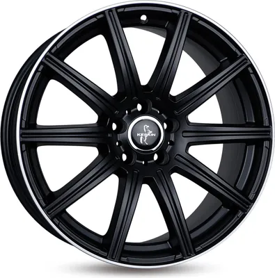Produktbild von 19 Zoll KESKIN KT16 5x112 ET30 Alufelgen MATT BLACK LIP POLISH
