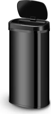 Produktbild von Juskys Automatik Mülleimer mit Sensor 70L rechteckig - elektrischer Deckel - Schwarz