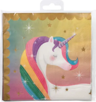 Immagine prodotto di Altre marche Tovaglioli Unicorno 6 pezzi