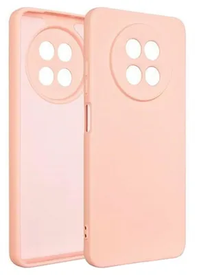 Productafbeelding van Siliconen Hoesje Beline Voor Realme 12 5G, Roze Goud/Roze Goud