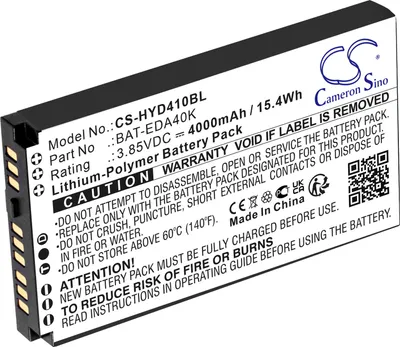 Immagine prodotto di TECHTEK Batteria compatibile con [Honeywell] EDA40K sostituisce BAT-EDA40K