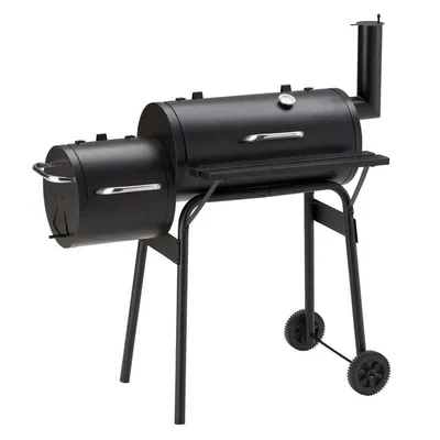 Produktbild von Grillchef Holzkohlegrill 11401 Smoker 116cm schwarz