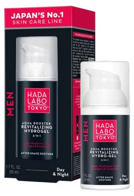 Obrázok produktu pre Hada Labo Tokyo, pre mužov, hydrogél, revitalizačný gél po holení, 50 ml