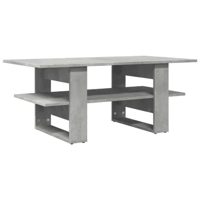 Produktbild von Couchtisch Betongrau 102x55x42 cm Holzwerkstoff