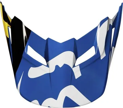 Image de Visière de casque Fox Mx18 V1 - Race [Bleu]