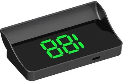 Zdjęcie produktu dla Cyfrowy wyświetlacz prędkości HUD, GPS, odporny na światło słoneczne, do samochodu, Plug and Play