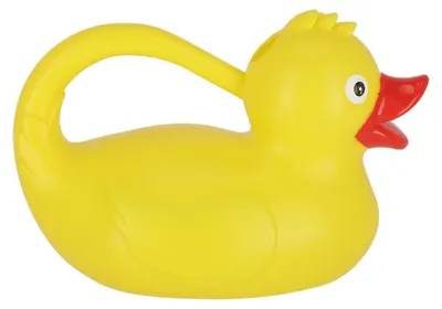 Image de Arrosoir Eschert Design Canard jaune, capacité 1,808 litre - plastique