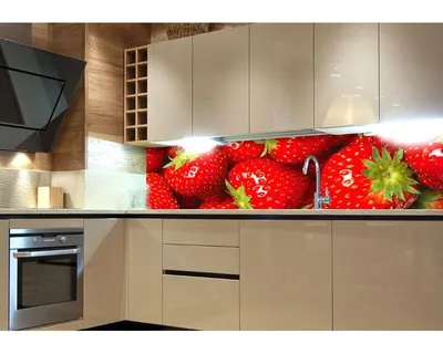 Zdjęcie produktu dla Fototapety Dimex do kuchni, samoprzylepne - Świeże truskawki 60 x 180 cm