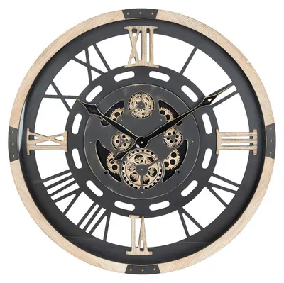 Produktbild von Große Wanduhr mit sichtbarem Mechanismus KENT, Ø 80 cm