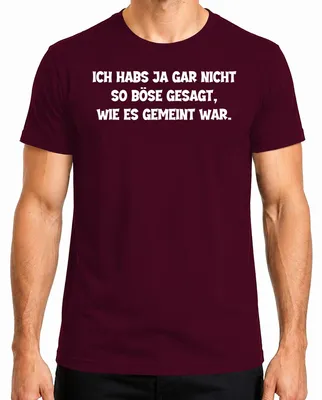 Obrázok produktu pre Nepovedal som to tak zle, ako som to myslel vtipné sarkastické výroky Pánske tričko, bordová, XL
