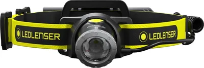 Produktbild von Ledlenser Kopflampe iH8R, schwarz-gelb, 600 Lumen, 150m Leuchtweite, 120 Std. Laufzeit, IP54