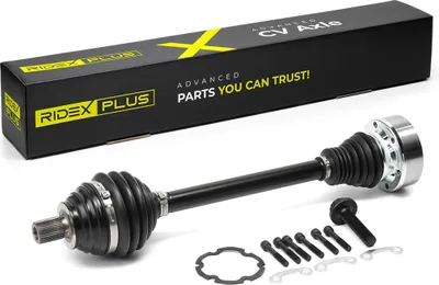 Produktbild von RIDEX PLUS 13D0592P Antriebswelle Vorne Links für VW GOLF VI (5K1) Golf V Schrägheck (1K1) TOURAN (1T1, 1T2) Passat Variant (3G5, CB5) Passat Variant