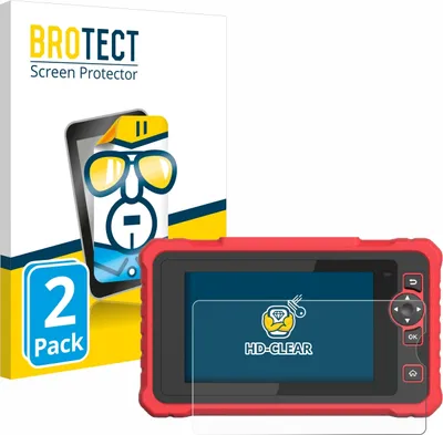 Produktbild von 2x Für Launch CRP 359 Schutzfolie BROTECT Displayschutz Display Schutz Folie Klar Transparent