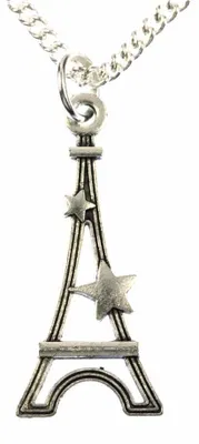 Produktbild von Eiffelturm Kette Miniblings 45cm Paris Frankreich Reise Stern Eifelturm Liebe
