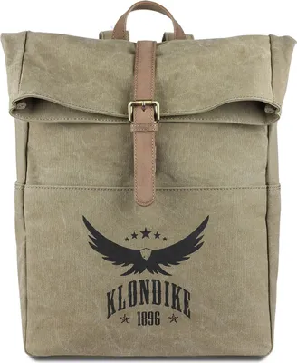 Produktbild von KLONDIKE 1896 Freizeitrucksack Rucksack Dawson Chuck Backpack Khaki / Khaki Beige grün