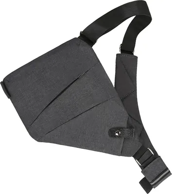 Produktbild von Umhängetasche Brust für Männer/Frauen Leichte multifunktionale Reiseschlinge Wissenschaftliche Aufbewahrung Outdoor/Mode Lässig Business Links/Rechts-