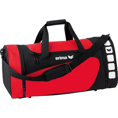 Zdjęcie produktu dla Torba sportowa Erima Training Club 5 czerwono czarna rozmiar S