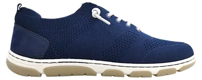 Imagen del producto de Zapatos Mustang para mujer, mocasines, zapatos planos, color azul, para uso casual