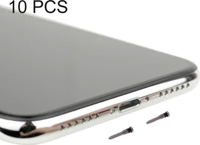Obrázok produktu pre Náhradná súprava skrutiek pre Apple iPhone X / 10 Náhradné diely biela