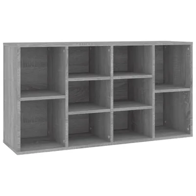 Produktbild von Schuhbank Grau Sonoma 103x30x55 cm Holzwerkstoff
